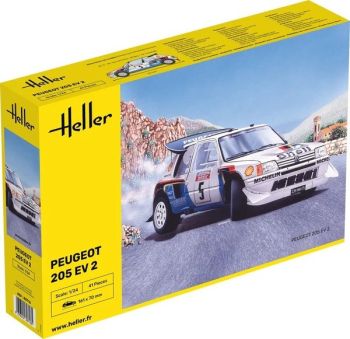 HEL80716 - PEUGEOT 205 EV 2 #5 to assemble and paint