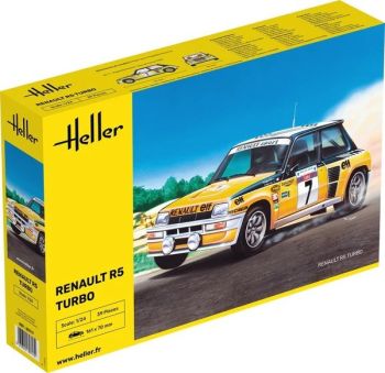 HEL80717 - RENAULT R5 Turbo #7 to assemble and paint