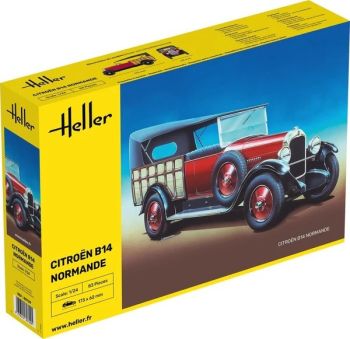 HEL80729 - CITROEN B14 Normande car to assemble and paint