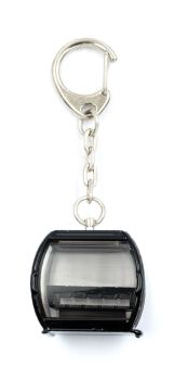 JC80753 - Black OMEGA V gondola key ring