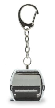 JC80754 - OMEGA V Gondola Keyrings, White