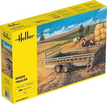 HEL80778 - Goods trailer to assemble and paint