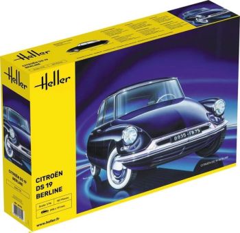 HEL80795 - CITROEN DS 19 car to assemble and paint