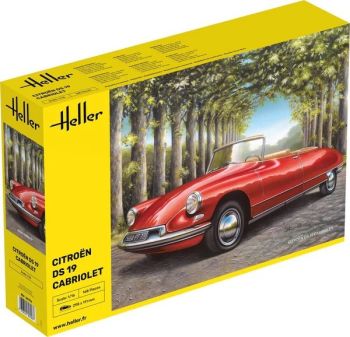 HEL80796 - CITROEN DS 19 convertible to assemble and paint