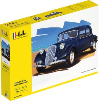 HEL80799 - Citroen 15 SIX Traction Avant to assemble and paint