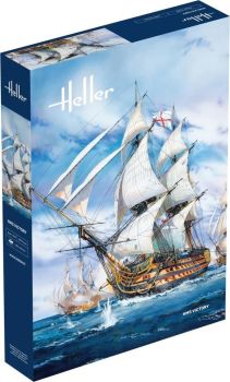 HEL80897 - HMS Victory sailboat to assemble and paint
