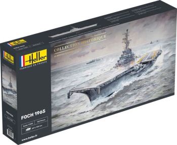HEL81071 - FOCH Aircraft Carriers - Historical Collection to assemble and paint