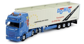 TEK81580 - SCANIA S Highline 6x4 with DOMIG trailer