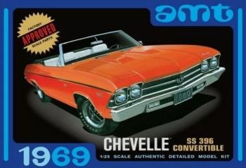 AMT823/12 - CHEVROLET Chevelle Convertible 1969 to assemble and paint