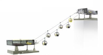 JC82499 - Ski lift with D gondola OMEGA V - PLANAI