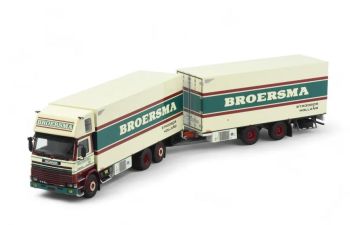 TEK82539 - SCANIA R113 Topsleeper 6x2 rigid truck with 2-axle trailer BROERSMA