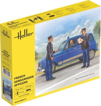 HEL82751 - French Gendarmerie Officers to assemble and paint
