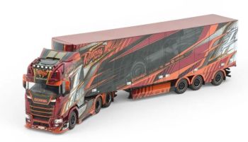 TEK85092 - SCANIA NGS Highline 6x4 with 3-axle refrigerated trailer RISTIMAA-ICEMAN