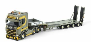 TEK86120 - SCANIA S Highline 6x4 with 4-axle DORNBIERER low bed carrier