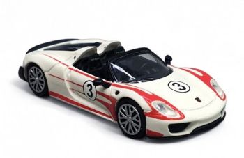 MNC870062137 - PORSCHE 918 Spyder #3 2015 White with red stripes