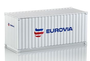 NZG875/10A - 20-foot EUROVIA container - new logo