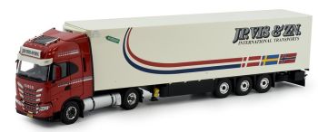 TEK82081 - IVECO S-Way 4x2 with fridge trailer 3 Axles JP. VIS & ZN.