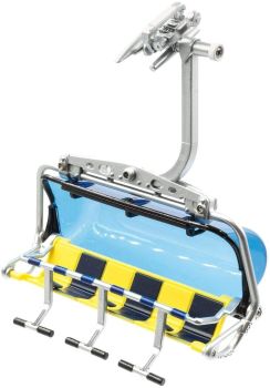 JC86400 - Yellow and blue 6-person chairlift