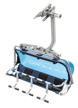 JC86450 - Chairlift 6 people Blue and black