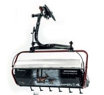 JC86501-1 - GAMPENBAHN Cerf 6 Person Chairlift