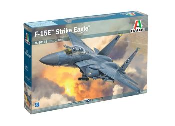 ITA90166 - F-15E Strike Eagle military aircraft (assembly and painting required)