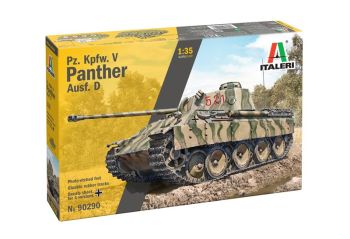 ITA90290 - Pz. Kpfw. V Panther Ausf. D tank kit (assembly and painting required)