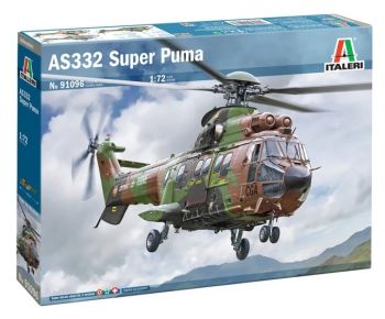 ITA91096 - AS332 Super Puma Helicopter (assembly and painting required)