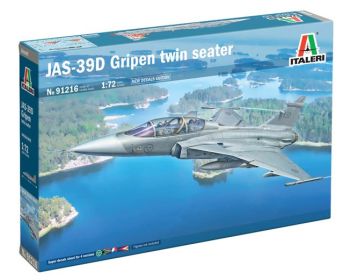 ITA91216 - JAS-39D two-seater fighter jet to assemble and paint