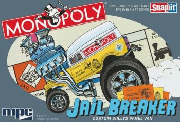 MPC946M/12 - Jail Breaker Custom Willys - MONOPOLY to assemble
