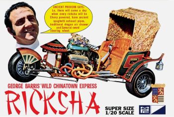 MPC965/12 - Rickshaw - George Barris to assemble and paint