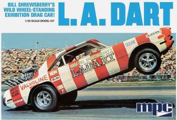 MPC974/12 - L.A. Dart Wheelstander to assemble and paint