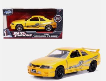 JAD99515 - NISSAN Skyline GT-R 1995 Yellow FAST AND FURIOUS