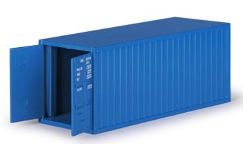 CON99928/17 - Container 20 Feet Blue