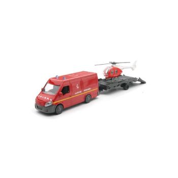 NEW19915B - Fire truck and helicopter