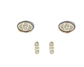 PMAA-223 - Halogen oval work lights with bracket