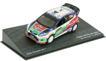 AKI0085 - FORD Fiesta RS WRC rally Sweden 2011 M.Hirvonen / J.Lehtinen