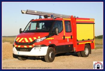 ALERTE0093 - IVECO Daily 2014 French fire truck double cab GIGAMEX VIP