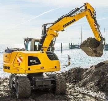 AT3200143 - Excavator LIEBHERR A918 Compact Litronic Mitas tyres - SOON AVAILABLE