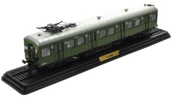 ATL2434005 - Self-propelled Type Z-2303 SNCF n°387 green second class gray roof of the Sceaux line of the series Les Autophériques des Réseaux Français non-functional machine