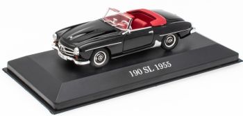 ATL7905001 - MERCEDES BENZ 190SL 1955 convertible open black