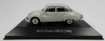 MAGARG37 - AUTO UNION 1000S 1960 gray 4-door sedan sold in blister pack