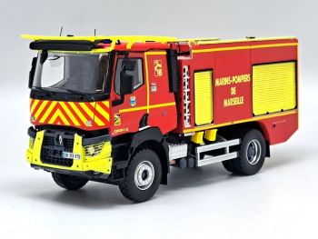 ALERTE0130 - RENAULT K430 Gimaex CMOGP BMPM - Marseille Marine Fire Brigade - Limited edition of 350.