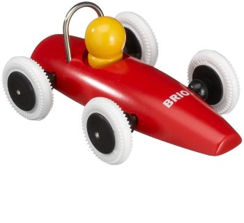 BRIO30077 - Red wooden racing car