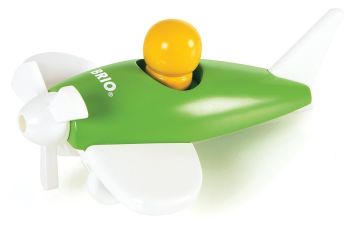 BRIO30205V - Green wooden glider