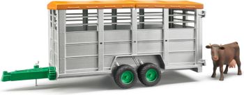 BRU2227 - Cow trailer 2 axles with 1 cow