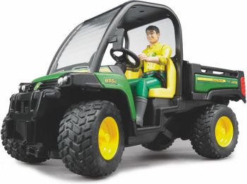 BRU2490 - JOHN DEERE Gator with driver BRUDER toys