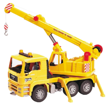 BRU2754 - MAN TGA 6X4 with crane BRUDER toys