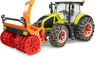 BRU3017 - CLAAS AXION 950 with snow drill BRUDER toys