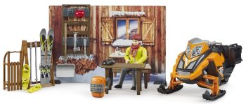 BRU63102 - Snowmobile with character and accessories
