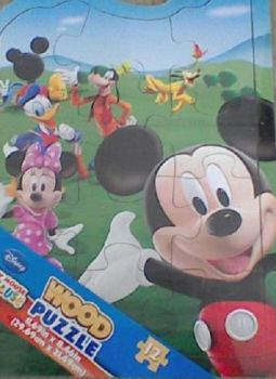 CARG36668-2 - Puzzle 12 Pieces THE MICKEY HOUSE